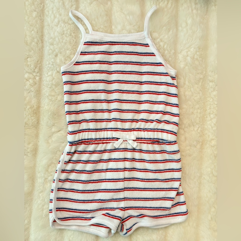 4t girl toddler Striped Kids Romper